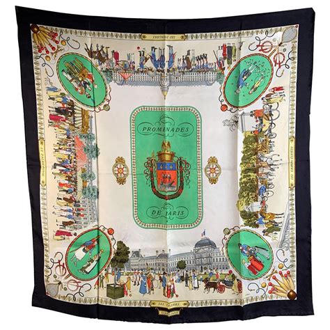 hermes promenade de paris|Five Ways To Authenticate A REAL Hermes Scarf.